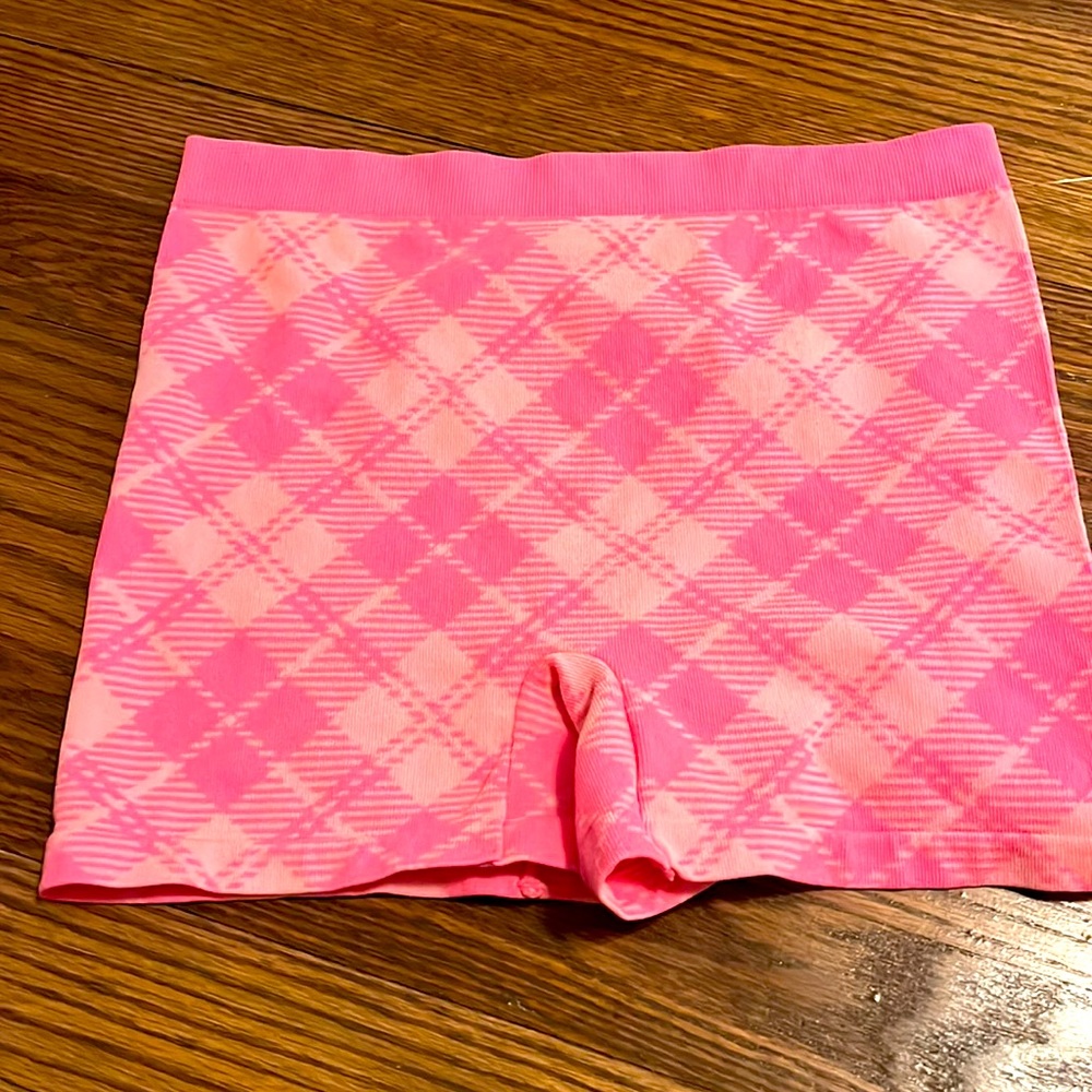 Pink bike shorts